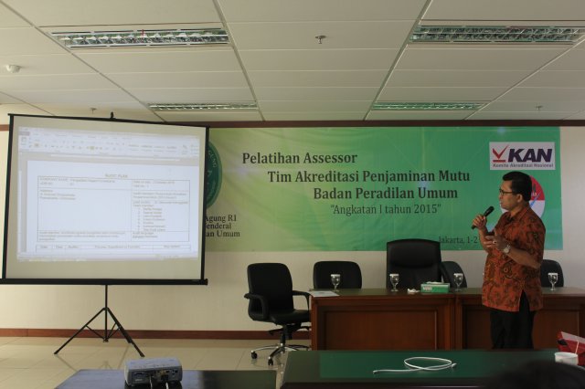 Pelatihan Asesor 1-2 Oktober 2015